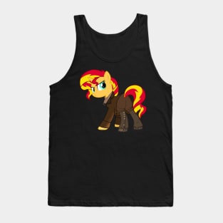 Sunset Shimmer as the War Doctor Tank Top